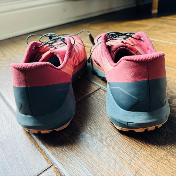 Salomon Sense Ride 4 Womens 11 Men’s 10 Hiking Trail Running Shoe Brick Dust - Picture 7 of 8